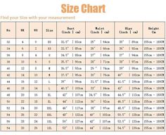 Ylistyle standard size chart Get your size with your body measurement Choose Bespoke Size if you can not find it Simple Crop Top, Long Linen Skirt, Body Measurement Chart, Long Slip Dress, Long Slip, Crochet Lace Trim, Midi Wrap Dress, Measurement Chart, Boho Crochet