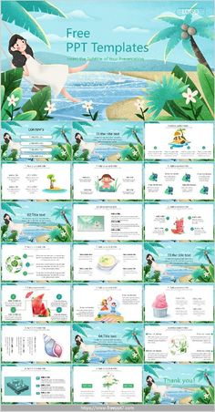 a poster with the words, free ppt templates and images for each page