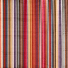 multicolored striped fabric with vertical stripes on the bottom, and horizontal lines at the top