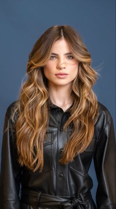 Caramel Blonde Hair, Balayage Straight Hair, Brown Hair Dye, Caramel Blonde, Caramel Hair