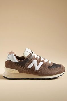 New Balance 574 Sneakers | Anthropologie Brown Sneakers Women, New Balance 574 Sneakers, Shoes Unique, Oversized Tote Bag, Athletic Gear, New Balance 574, New Balance Sneakers, Brown Sneakers, Unique Shoes