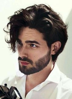 Long Hair And Beard, Vintage Guys, Haircut 2023, Mens Haircut, Easy Hairstyles For Medium Hair