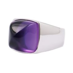 Zuringa Sterling Silver Amethyst Ring Sterling Silver Mens Rings, Mens Silver Rings, Sterling Silver Mens, Men's Ring, Amethyst Stone, Amethyst Ring, Silver Man, Signet Ring, Ring Bracelet