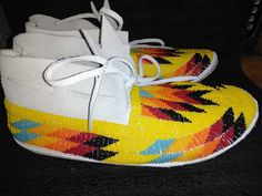 Baby Moccasin Pattern, Don King, Native Dress, Native American Clothing