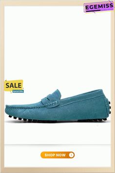 Men's Soft Loafers Moccasins Genuine Leather Flats Driving Shoes Casual Driving Loafers Slip-on, Casual Moc Toe Driving Loafers, Slip-on Round Toe Driving Moccasins, Casual Slip-on Driving Loafers, Casual Driving Slip-ons With Rubber Sole, Casual Driving Loafers With Stitched Sole, Casual Slip-on Driving Moccasins, Casual Driving Slip-ons With Round Toe, Casual Slip-on Moccasins For Driving