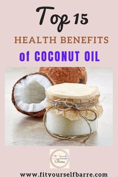 Check out these 15 amazing health benefits of this superfood!! #coconut #coconutoil #health #healthbenefits #fitness #fit #healthyfood #superfood #healthy Health Coconut Oil, Benefits Of Coconut, Coconut Oil For Acne, Fruit Health Benefits, Coconut Health Benefits, Easy Exercises, Coconut Oil Uses, Benefits Of Coconut Oil, Living Ideas