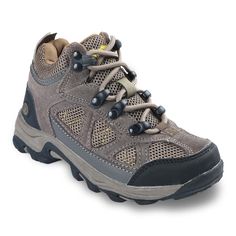 They'll be happy to take a hike with these boy's Northside Caldera Jr boots.Click this Footwear Guide to find the perfect fit and more! They'll be happy to take a hike with these boy's Northside Caldera Jr boots.Click this FOOTWEAR GUIDE to find the perfect fit and more! BOOT FEATURES Suede and mesh construction allow good breathability, while a PVC mudguard and heel stabilizer add protection Water resistant construction provides all day protection Rugged suede ankle high upper features breathab Take A Hike, Perfect Shoes, Boys Shoes, Be Happy, Hiking Boots, Take A, Shoe Boots, Perfect Fit, Water Resistant