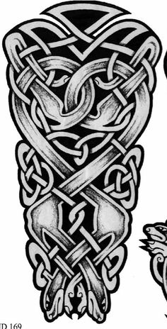 an image of celtic tattoo designs