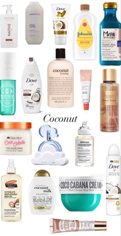 Smell Like Coconut, Schul Survival Kits, Coconut Milk Conditioner, Profumo Victoria Secret, Inside The Car, Types Of Skin, Basic Skin Care Routine, Shower Skin Care, Perfect Skin Care Routine