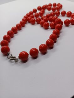 Vintage Luscious cardinal red lucite bead necklace. So put on that fancy dress that red lipstick and the beautiful lucite  necklace. Now you're ready for a night out on the town. Spring Hill, Red Lipstick, Bead Necklace, Fancy Dress, Necklace Etsy, Night Out, Beaded Necklace, Jewelry Necklaces, Necklaces