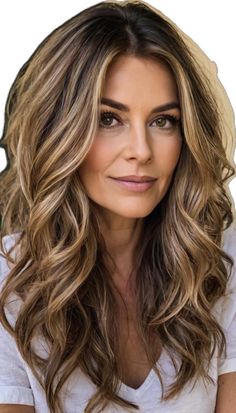 Long Hairstyles for Women Over 60 Rambut Brunette, Long Hairstyles For Women, Haircuts For Medium Length Hair, Effortless Waves, Hairstyles For Women Over 60, Hair Color Light Brown, Hairstyles Color, Hair Styles Color, Hair Cut Ideas