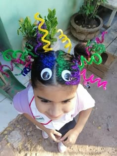 Embeleco Day, Funny Hair, Easter Hairstyles For Curly Hair