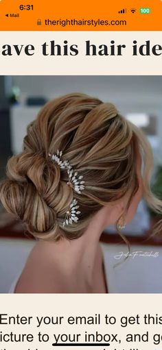 a woman with her hair in a low bun is featured on the righthairstyles com