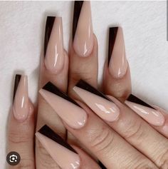 Bold Nails, Nail Board, Nails Inspired, Edgy Nails, Fall Acrylic Nails, Nail Style, Fame Dr