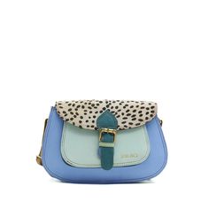 "Beautiful 100% Recycled Leather Shoulder Bag in Shades of Blue with Animal print flap. Small Eco-friendly Crossbody Handmade Bag. Adjustable shoulder strap also in leather. This colorful saddle-shaped bag is unique and complements all types of looks. Great size to store all your essentials! It comes with three internal compartments, one with a zipper, a smaller front compartment with a magnetic stud, and an outside zipper. Additional zipper pocket inside the main compartment The bag comes with an adjustable shoulder/cross-body strap. It fastens with a magnetic stud beneath the buckle. DIMENSIONS: 11\"x 8 1/2\" **Since all our bags are made of recycled leather scraps, some color variations are possible in the folds and inside the lining of our bags. Thank you for supporting our sustainable Blue Saddle Bag With Removable Pouch Satchel, Blue Saddle Bag Satchel With Removable Pouch, Blue Satchel Saddle Bag With Removable Pouch, Blue Saddle Bag With Removable Pouch, Leather Bags With Animal Design For Everyday Use, Leather Satchel Shoulder Bag With Animal Design, Leather Satchel With Animal Design, Everyday Satchel Bag With Animal Design, Blue Leather Saddle Bag For Daily Use