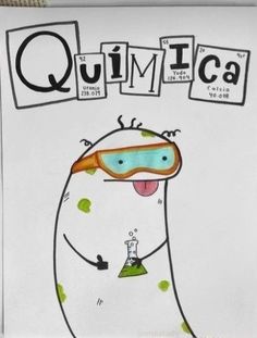 an image of a book cover with the words quimica on it