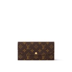 Designer Women's Wallet in Monogram Canvas Emilie | LOUIS VUITTON ® Elegant Brown Wallet With Original Box, Louis Vuitton Emilie Wallet, Emilie Wallet, Louis Vuitton Official Website, Canvas Wallet, Pink Monogram, Wallet For Women, Luxury Purses, Luxury Wallet