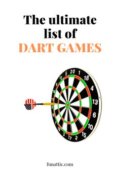 the ultimate list of dart games