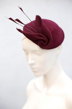 Modern Mother Of The Bride, Hat With Feather, Bespoke Hats, Mini Hats, Occasion Hats, Ascot Hats, Womens Hat, Fascinator Hat, Cocktail Hat