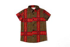 Toluwase - God's plan fulfilled Top Collared shirt Button up comfort fit Short Buttoned waist short Comfort fit Pockets Red Collared Shirt For Summer, Plaid Short Sleeve Top With Button Closure, Casual Red Top With Collar, Fall Short Sleeve Top With Placket, Multicolor Short Sleeve Shirt For Fall, Red Collared Flannel Shirt, Fall Short Sleeve Shirt With Button Closure, Classic Multicolor Short Sleeve Shirt, Red Cotton Button-up Short Sleeve Shirt