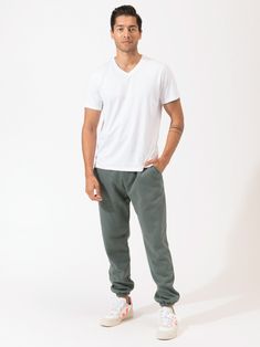 Our best-selling tee turned into a collection. Stain-resistant, quick-drying, sweat-proof, odor-free, and nano free technology makes this 100% cotton fleece jogger truly revolutionary. Go-dry Relaxed Fit Sweatpants For Sportswear, Moisture-wicking Relaxed Fit Sweats For Loungewear, Casual Organic Cotton Sweats For Everyday, Comfortable Cotton Joggers For Everyday, Relaxed Fit Go-dry Joggers For Jogging, Everyday Cotton Joggers With Cozy Fit, Everyday Cozy Cotton Joggers, Casual Green Moisture-wicking Sweatpants, Casual Moisture-wicking Relaxed Fit Joggers