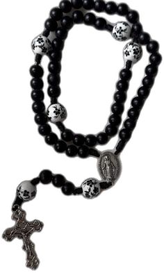 Black Wooden Beads Rosary, Black Wooden Beads Spiritual Rosary, Black Wooden Beads Rosary Spiritual Style, Black Rosary, Prayer Catholic, Beads Gifts, Wooden Rosary, Rosary Beads Catholic, Catholic Rosary