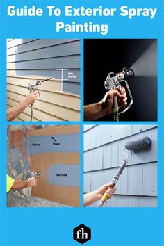 the ultimate guide to exterior spray painting