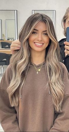 Blonde Highlights On Brown, Blonde Highlights On Brown Hair, Ash Blonde Hair Balayage, Highlights On Brown Hair, Summer Blonde Hair, Balayage Hair Dark, Balayage Blonde