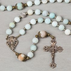 Pray Board, Rosary Art, Faith Aesthetic, Rosary Ideas, Beautiful Rosaries, Rosary Making, Chaplet Rosary, Catholic Company, Rosary Jewelry