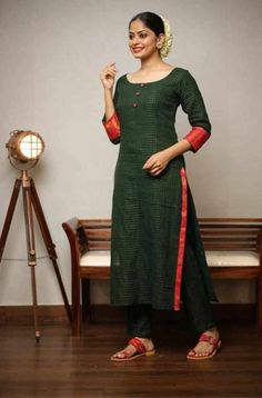 Silk Kurti Designs, Recycled Dress, Fitted Pants