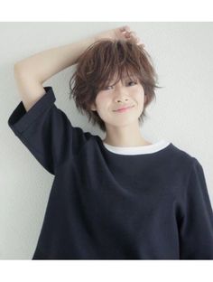 Elegant Short Hair, Androgynous Hair, Tomboy Hairstyles, Short Hair Tomboy, Stylish Short Hair, Asian Short Hair, Messy Short Hair, Hair Creations, Shot Hair Styles