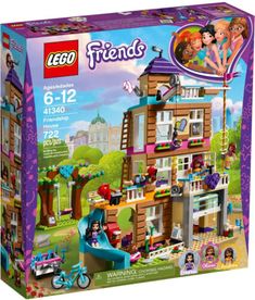 the lego friends set is in its box