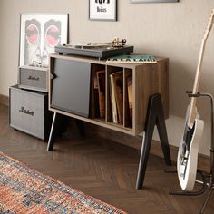 Record Player Stand Vinyl Records Storage, Records Storage, Music Corner