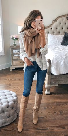 High Boots Outfit, Outfit Jeans, Nordstrom Anniversary Sale, Cute Fall Outfits, Anniversary Sale, Looks Vintage, Boots Outfit