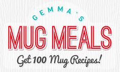 the logo for germa's mug meals, which is available on their website