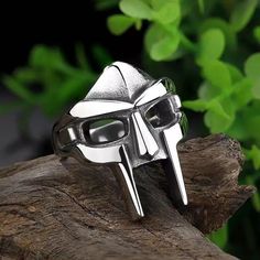 I just added a new item to eBay, Mf Doom Mask Gladiator Style Stainless Steel Ring Silver Stainless Size 7-14! #eBay #eBaySeller Doom Ring, Mf Doom Ring, Doom Mask, Mf Doom Mask, Male Ring, Ring Accessories, Ring Man, Mf Doom, Egyptian Pharaohs