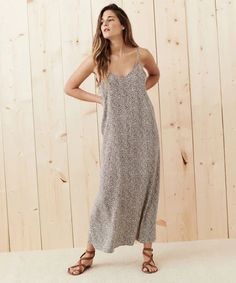 Leopard Slip Dress Leopard Leopard Slip Dress, Sweater Over Dress, Dresses Date Night, Fall Transition Outfits, Jenni Kayne, Transition Outfits, Ankle Length Dress, Date Night Dresses, Trending Dresses