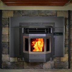 ComfortBilt Pellet Stove Stainless Steel ComfortBilt Pellet Stove Fireplace Insert HP22i Pellet Stove Fireplace, Pellet Stove Fireplace Insert, Pellet Stove Insert, Stove Fireplace Insert, Pellet Fireplace Insert, Best Pellet Stove, Pellet Fireplace, Industrial Crafts, Romantic Industrial