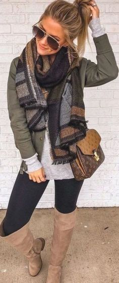 Winter Mode Outfits, Casual Autumn Outfits Women, Edgy Fashion Outfits, Outfit Chic, Gray Shirt, Cute Winter Outfits, Outfits Fall, Casual Winter Outfits