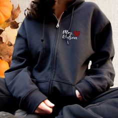 Teacher Zip Up Hoodie, Great gift for teacher appreciation with our Teacher Jacket Christmas or Mother's Day Gift. This personalized hoodie is not just a sweatshirt; it's a symbol of gratitude for educators who shape minds and hearts. 🍎 Customized for Teachers: This full zip sweatshirt can be customized, making it a thoughtful and unique gift for the teachers in your life. Personalize it with their name or a special message to show your appreciation. Please enter custom name into the personaliz School Spirit Hooded Hoodie For Fall, Fall School Spirit Hooded Hoodie, School Spirit Cotton Hoodie For Fall, Fall School Hoodie With Letter Print, Fall School Hoodie Sweatshirt, Fall Cotton Sweatshirt For Teacher Appreciation, Fall School Fleece Sweatshirt, School Spirit Hooded Hoodie, School Spirit Winter Hoodie For School