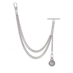 "Silver Colour Single Albert Pocket watch chain with swivel clasp fob watch T bar , ready to use ( 7mm x 5mm). Length :8\",10\",12\". T-Bar measure: 30mm. Pendant Measure: 30x15mm. Clasp: 25mm. Weight between: 25-40g. Style: see the picture." Classic Silver Metal Pocket Watch, Silver Metal Pocket Watch For Formal Occasions, Classic Metal Pocket Watch For Formal Occasions, Pocket Chain, Silver Pocket Watch, Pouch Packaging, Fob Watch, Pocket Watch Chain, Silver Colour