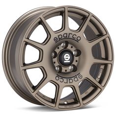 an image of a wheel for a car on a white background with the word spacco written