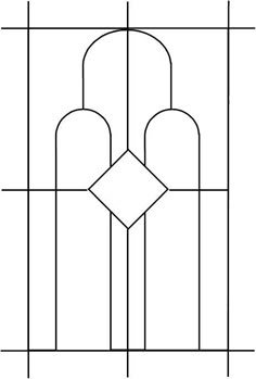 an image of a line drawing with lines and shapes