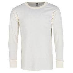 Men's Thermal Underwear Long Sleeve Shirt by Cotton Plus | Thermal Tops at BeltOutlet.com Plus Size Sleepwear, Mens Thermals, Crewneck Style, Mens Sleepwear, Layered Tops, Dress Socks, Casual Socks