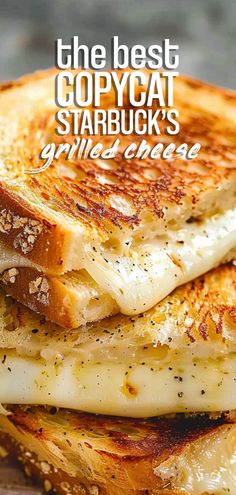 the best copycat starbuck's grilled cheese