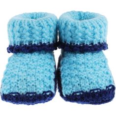 Features -Color:Sky-blue -Material:Woolen yarn -Size:10.00X5.00X7.00cm/3.93X1.97X2.75in -Note: The inner length is about 10.8 cm/4.25inch - Extremely durable and breathable and ensure comfort even after hours of walking. - These baby booties shoes are easy to put on and off, and they will stay on your baby's feet. - These shoes are so soft babies can wear them with or without socks. - Comfortable, soft crochet bottoms, wool yarn material, durable and reusable for use. - Cartoon design and comfor Baby Crochet Booties, Baby Crochet Shoes, Knit Baby Shoes, Crochet Bottoms, Infant Shoes, Newborn Shoes, Crochet Booties, Warm Shoes, Yarn Sizes