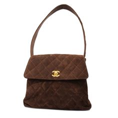 ChanelMatelasse Women's Suede Shoulder Bag BrownBrand: ChanelGender: WomenLine: MatelasseModel: Shoulder bagColor: BrownHardware color: GoldMaterial: SuedeComes with: NoneSize (HxWxD): 20cm x 26cm x 11cm / 7.87'' x 10.23'' x 4.33'' Chanel Brown Bag, Model Shoulder, Tas Bahu, New Taiwan Dollar, Suede Bag, Handbag Collection, Shoulder Bag Brown, Brown Bag, Chanel 2