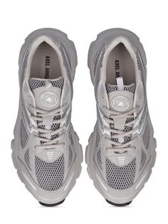 Find AXEL ARIGATO Marathon Runner Sneakers on Editorialist. Leather and synthetic upper. Front lace-up closure. Logo details. Rubber sole Axel Arigato Marathon Runner, Marathon Runner, Axel Arigato, Marathon Runners, Sports Sweatshirts, Crossbody Messenger Bag, Sneakers Grey, Sports Accessories, Sports Brands