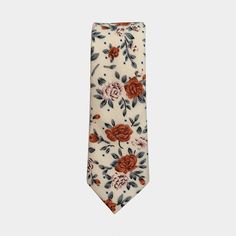 ROSARIO – Frank & Buck Classic Formal Ties With Floral Print, Summer Formal Ties With Floral Print, Spring Wedding Floral Print Ties, Formal White Suit And Tie Accessories With Floral Print, Formal White Floral Print Suit And Tie Accessories, Classic Floral Suit And Tie Accessories For Spring, Classic Floral Print Ties, Classic Floral Print Suit And Tie Accessories For Spring, Elegant Floral Print Ties For Spring