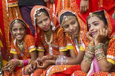 Pushkar Camel Fair 2014. Opening ceremony. Image Couple, India School, Rajasthan India